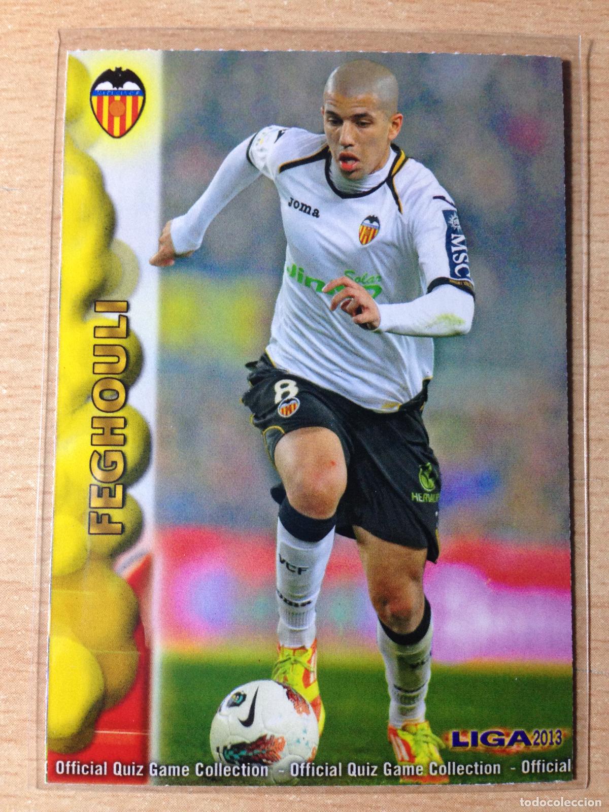 Fu&szlig;ball-Sticker: 2012-2013 - 72 FEGHOULI - VALENCIA CF - MUNDICROMO