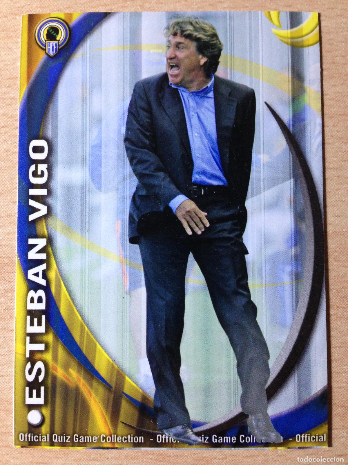 Fu&szlig;ball-Sticker: 2010-2011 - 489 ESTEBAN VIGO - HERCULES CF - MUNDICROMO