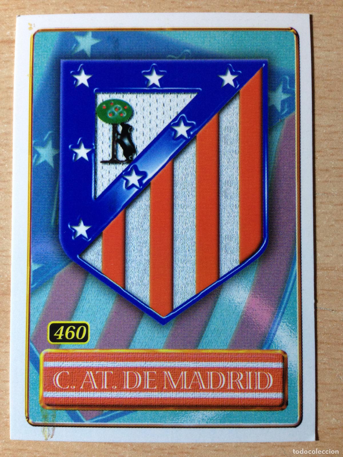 Cromos de Futebol: 2000-2001 - 460 ESCUDO - ATLETICO DE MADRID - MUNDICROMO