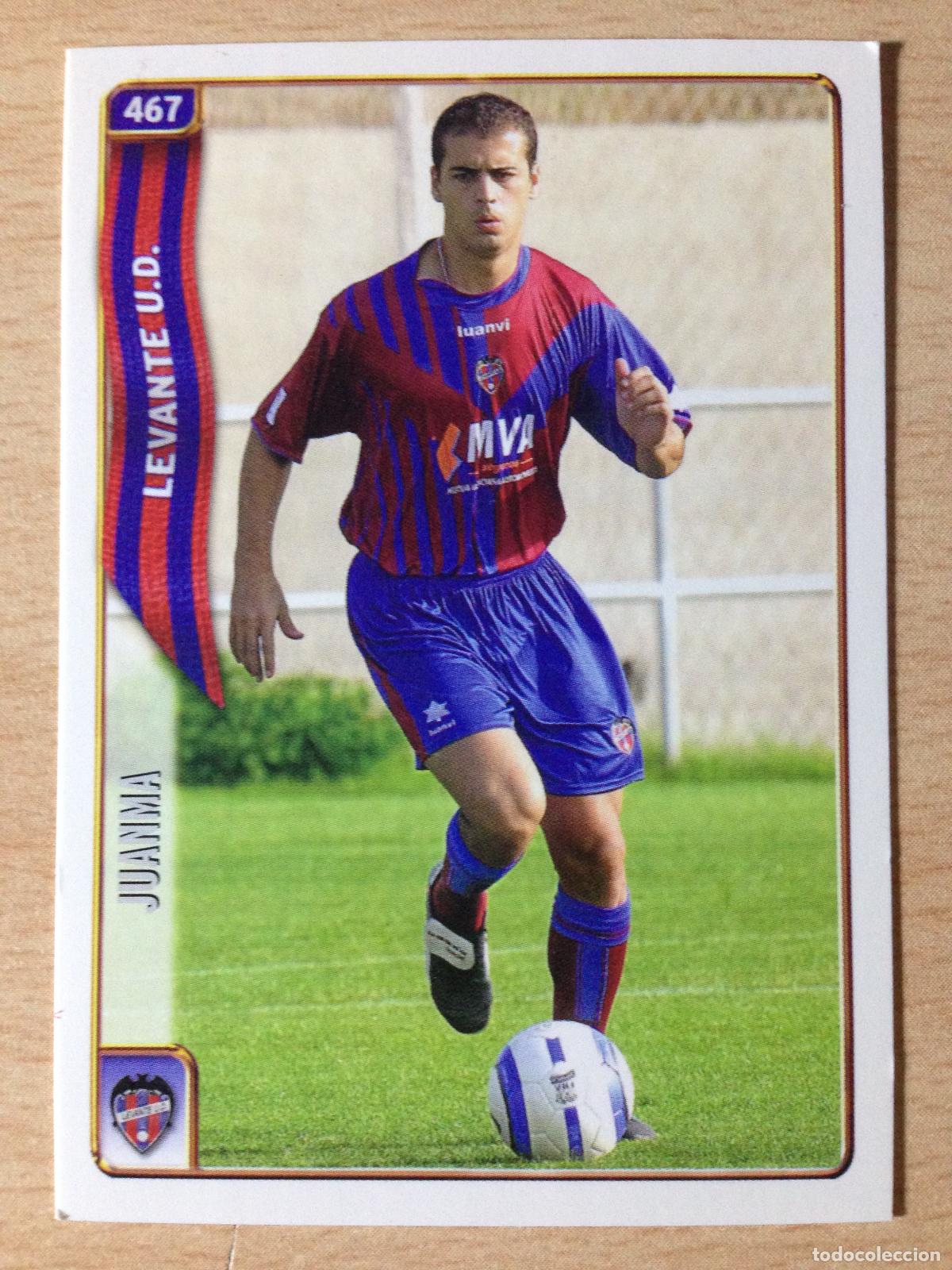 Cromos de Futebol: 2004-2005 - 467 JUANMA - LEVANTE UD - MUNDICROMO