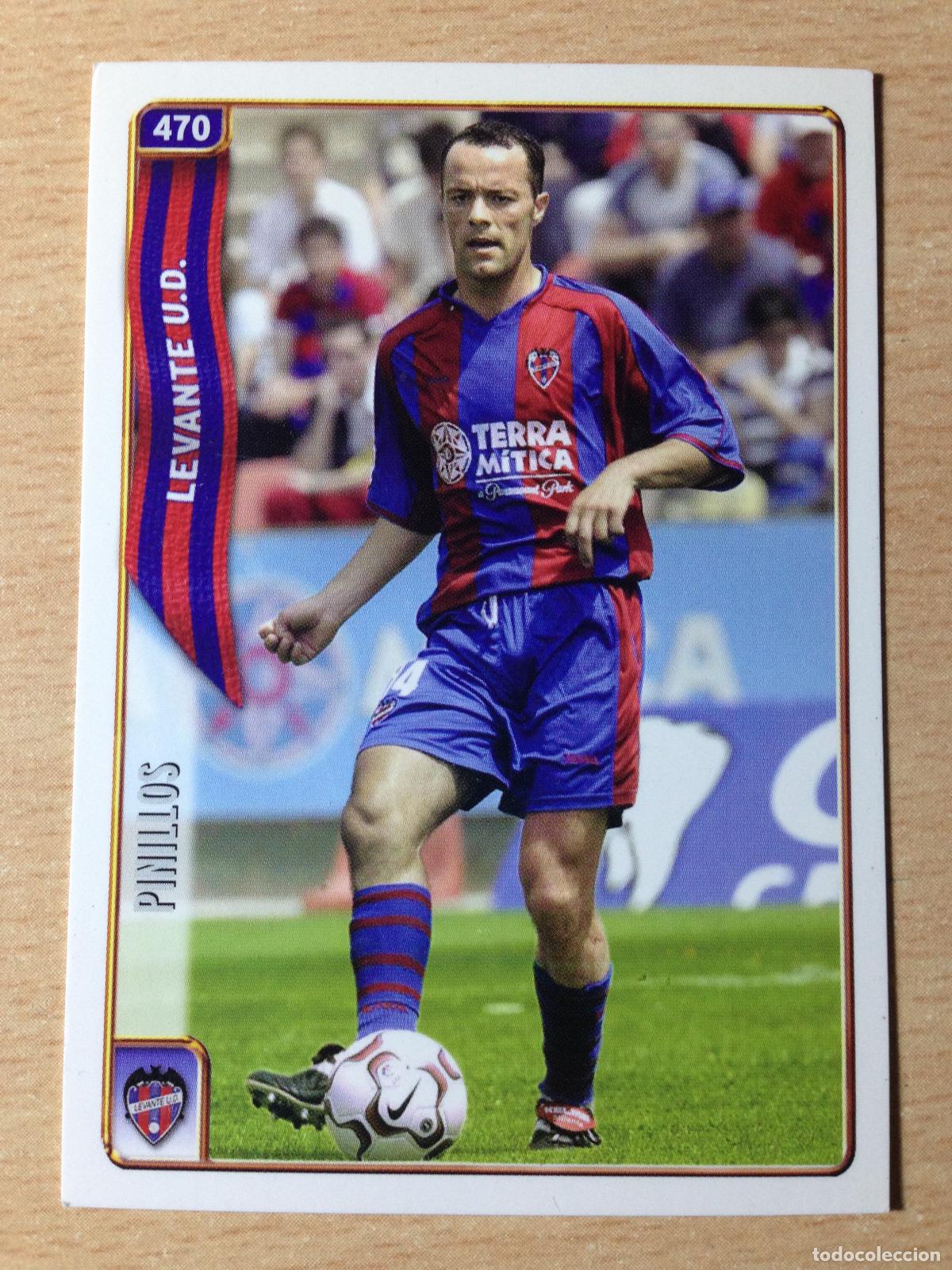 Cromos de Futebol: 2004-2005 - 470 PINILLOS - LEVANTE UD - MUNDICROMO