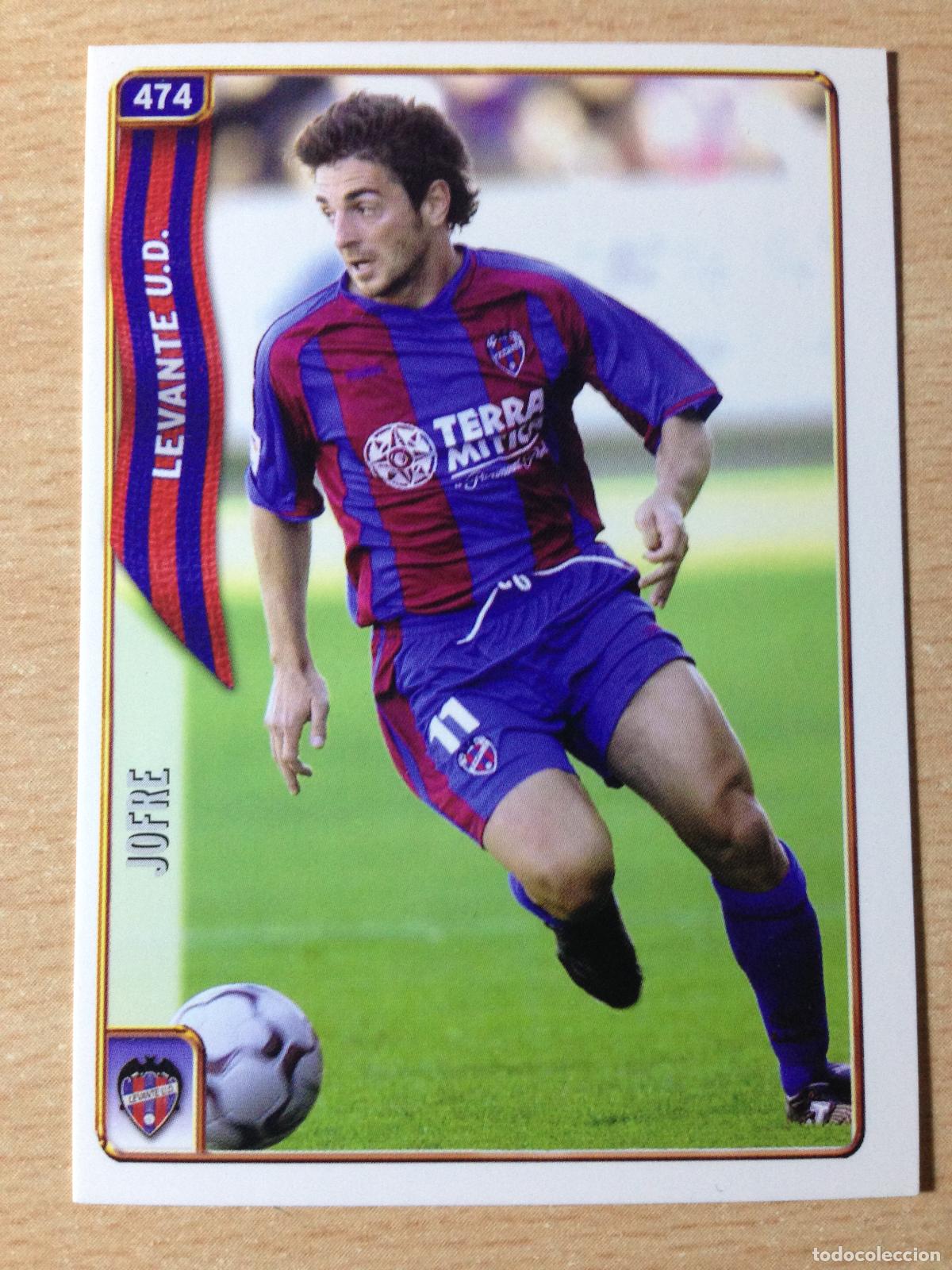 Cromos de Futebol: 2004-2005 - 474 JOFRE - LEVANTE UD - MUNDICROMO