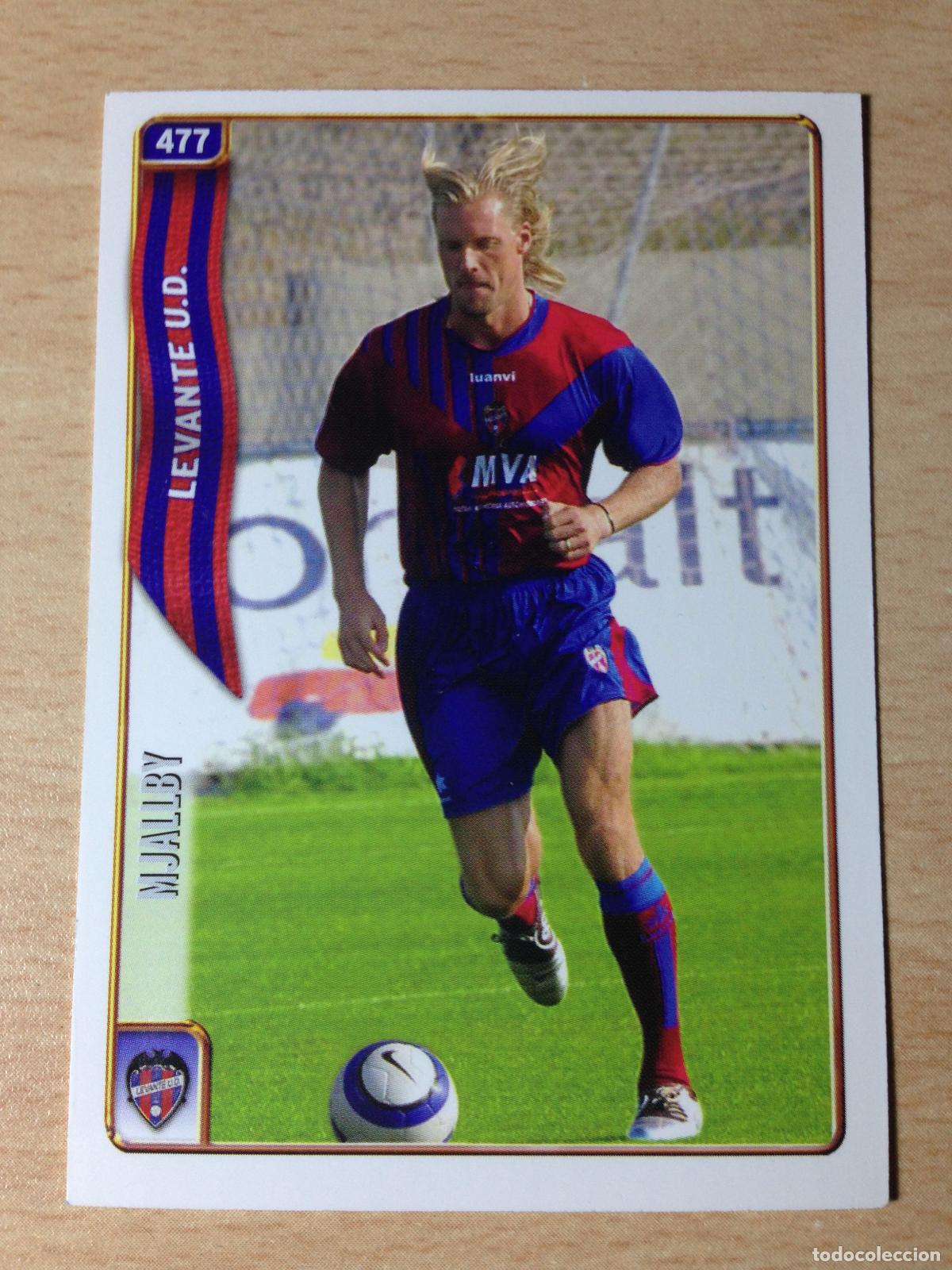Cromos de Futebol: 2004-2005 - 477 MJALLBY - LEVANTE UD - MUNDICROMO
