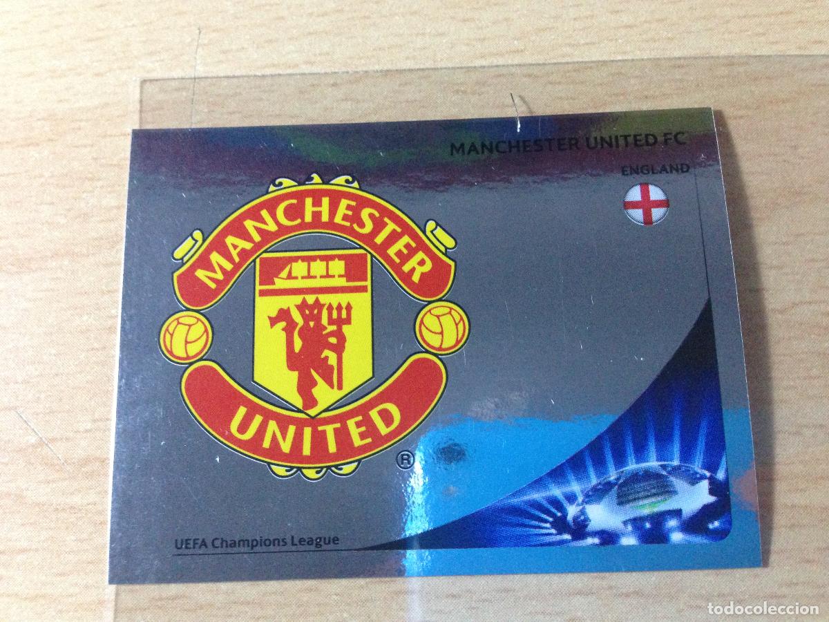 Fu&szlig;ball-Sticker: 2012-2013 - 516 ESCUDO - MANCHESTER UNITED - PANINI CHAMPIONS LEAGUE