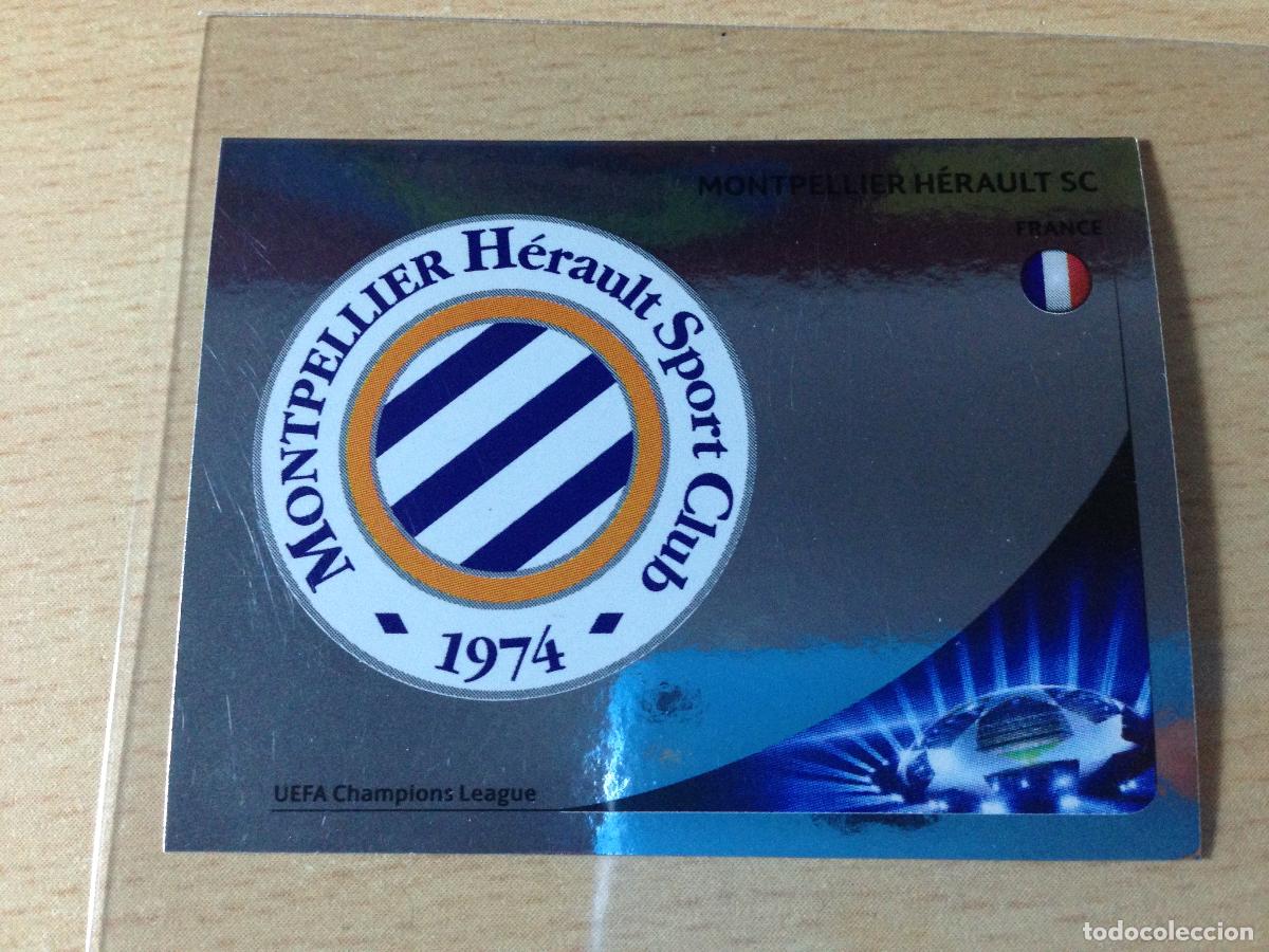 Fu&szlig;ball-Sticker: 2012-2013 - 138 ESCUDO - MONTPELLIER HERAULT SC - PANINI CHAMPIONS LEAGUE