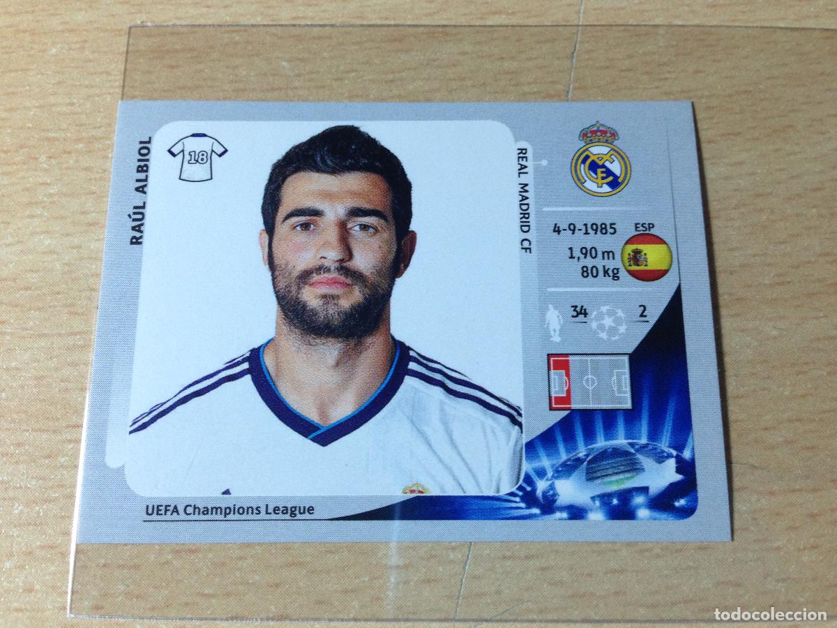 Cartes &agrave; collectionner de Football: 2012-2013 - 233 RAUL ALBIOL - REAL MADRID - PANINI CHAMPIONS LEAGUE