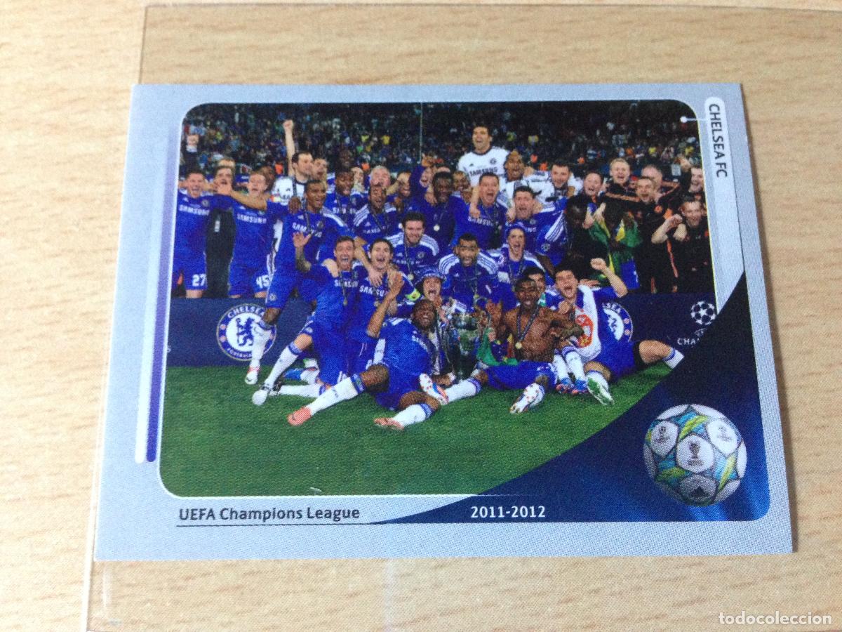 Cartes &agrave; collectionner de Football: 2012-2013 - 7 CAMPEON 2011-2012 - CHELSEA FC - PANINI CHAMPIONS LEAGUE