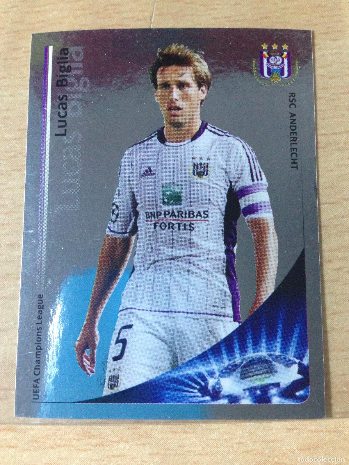 Cartes &agrave; collectionner de Football: 2012-2013 - 209 LUCAS BIGLIA - RSC ANDERLECHT - PANINI CHAMPIONS LEAGUE