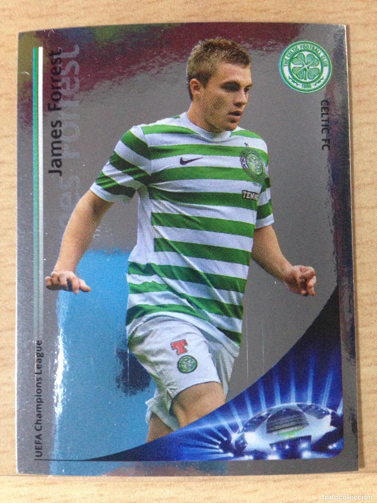Cartes &agrave; collectionner de Football: 2012-2013 - 515 JAMES FORREST - CELTIC FC - PANINI CHAMPIONS LEAGUE