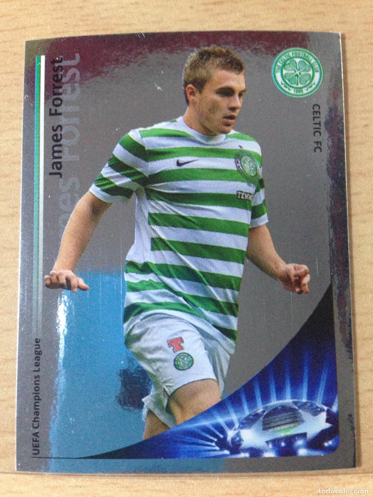 Cartes &agrave; collectionner de Football: 2012-2013 - 515 JAMES FORREST - CELTIC FC - PANINI CHAMPIONS LEAGUE