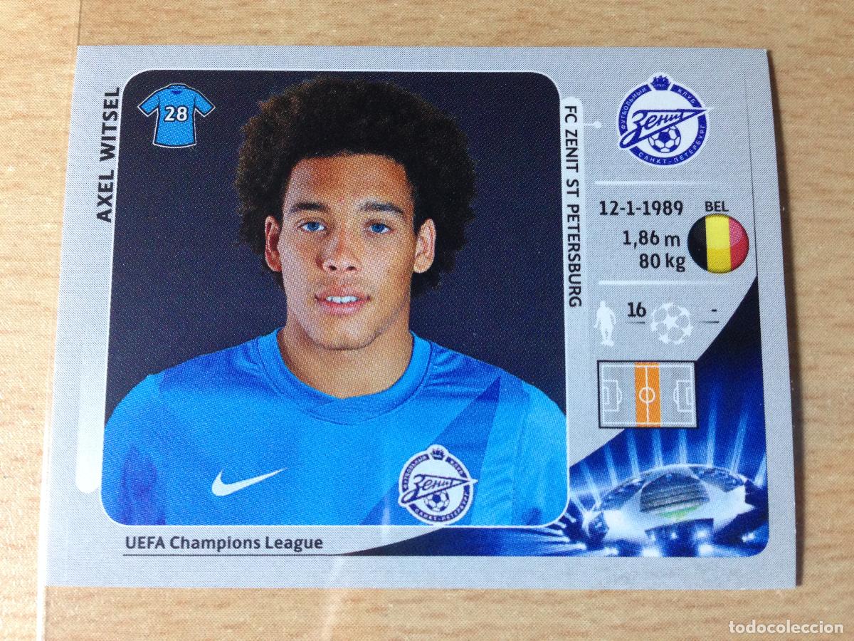 Cromos de Futebol: 2012-2013 - 186 AXEL WITSEL - FC ZENIT ST PETERSBURG - PANINI CHAMPIONS LEAGUE