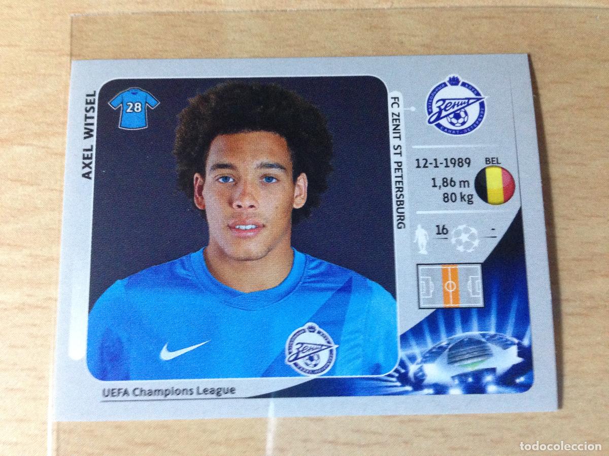 Cromos de Futebol: 2012-2013 - 186 AXEL WITSEL - FC ZENIT ST PETERSBURG - PANINI CHAMPIONS LEAGUE