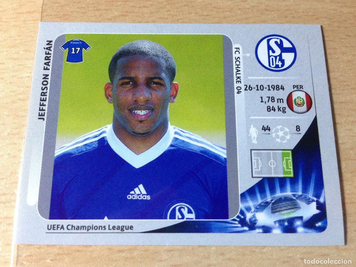 Cromos de Futebol: 2012-2013 - 116 JEFFERSON FARFAN - FC SCHALKE 04 - PANINI CHAMPIONS LEAGUE