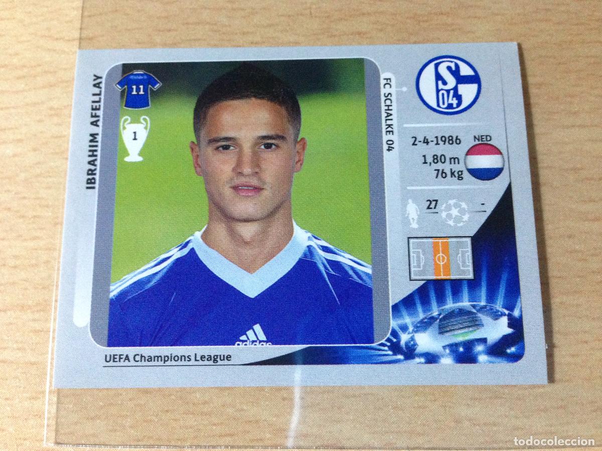 Cromos de Futebol: 2012-2013 - 115 IBRAHIM AFELLAY - FC SCHALKE 04 - PANINI CHAMPIONS LEAGUE