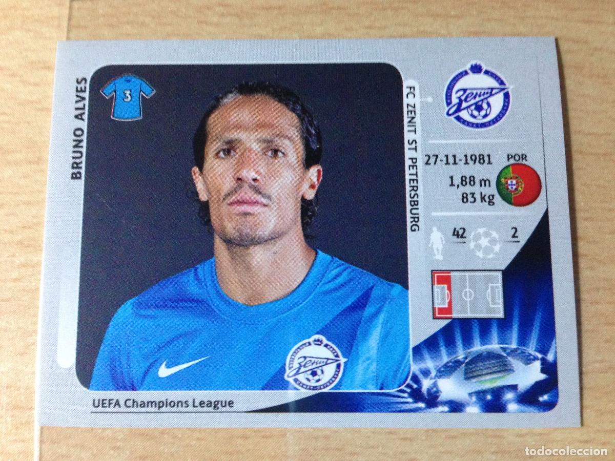 Cromos de Futebol: 2012-2013 - 177 BRUNO ALVES - FC ZENIT ST PETERSBURG - PANINI CHAMPIONS LEAGUE