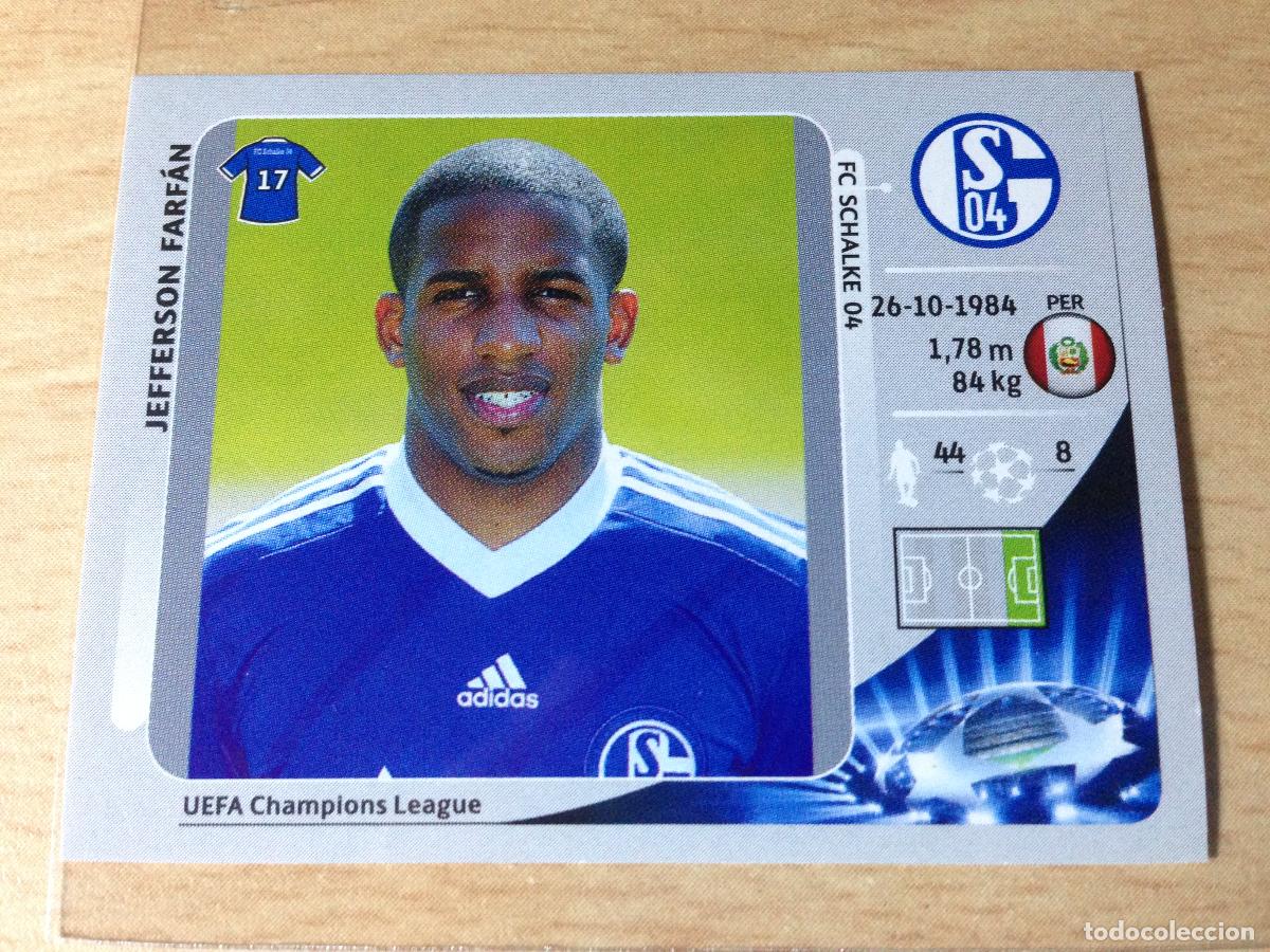 Figurine di Calcio: 2012-2013 - 116 JEFFERSON FARFAN - FC SCHALKE 04 - PANINI CHAMPIONS LEAGUE