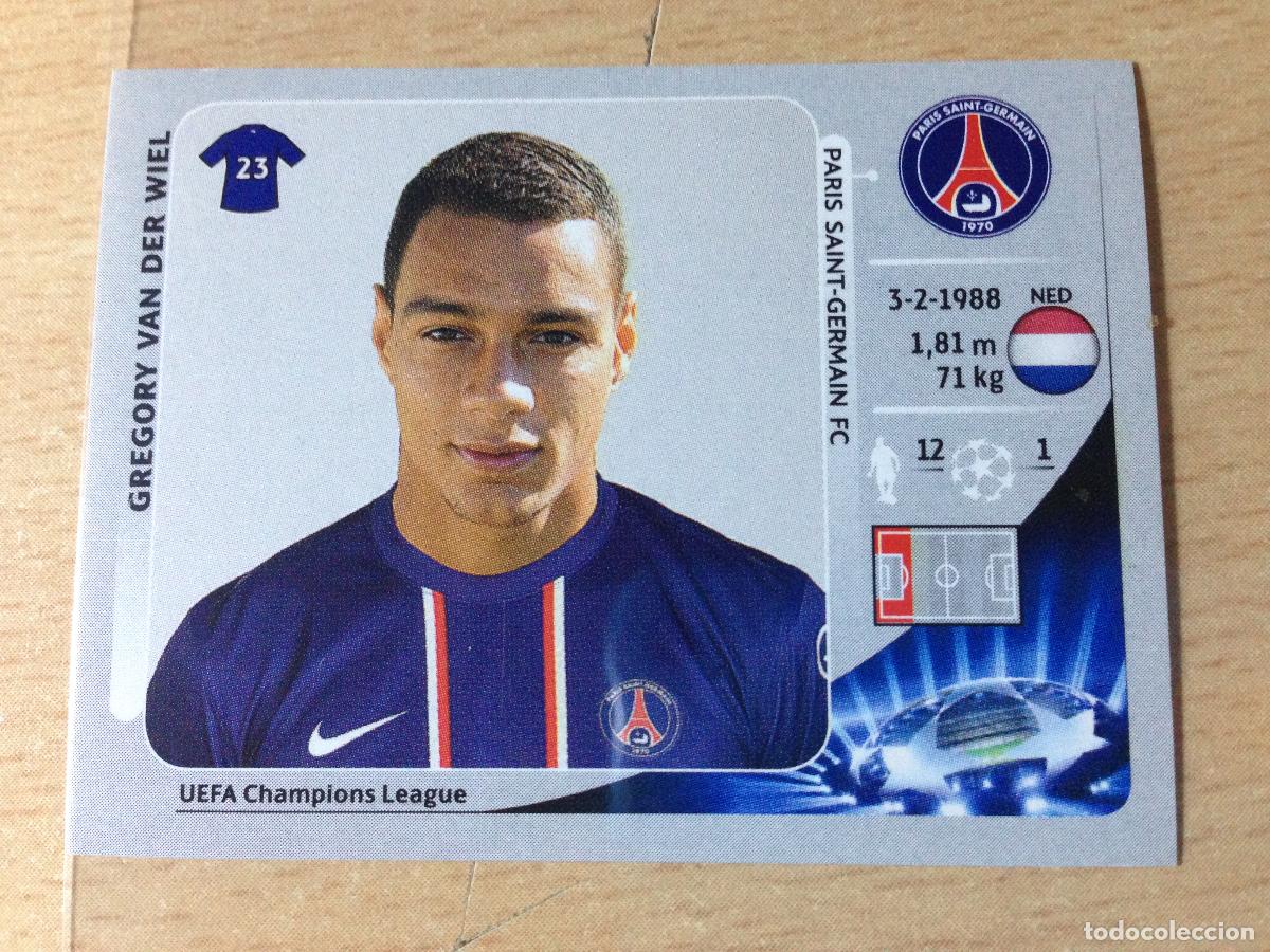 Figurine di Calcio: 2012-2013 - 50 GREGORY VAN DER WIEL - PARIS SAINT-GERMAIN FC - PANINI CHAMPIONS LEAGUE