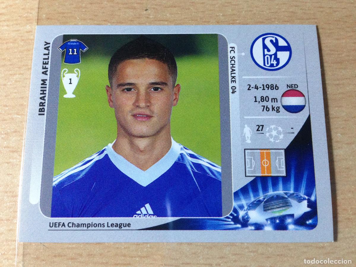 Figurine di Calcio: 2012-2013 - 115 IBRAHIM AFELLAY - FC SCHALKE 04 - PANINI CHAMPIONS LEAGUE