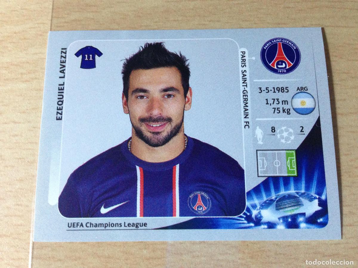 Figurine di Calcio: 2012-2013 - 63 EZEQUIEL LAVEZZI - PARIS SAINT-GERMAIN FC - PANINI CHAMPIONS LEAGUE