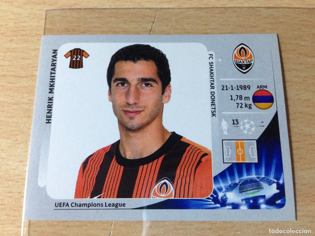 Figurine di Calcio: 2012-2013 - 330 HENRIK MKHITARYAN - FC SHAKHTAR DONETSK - PANINI CHAMPIONS LEAGUE
