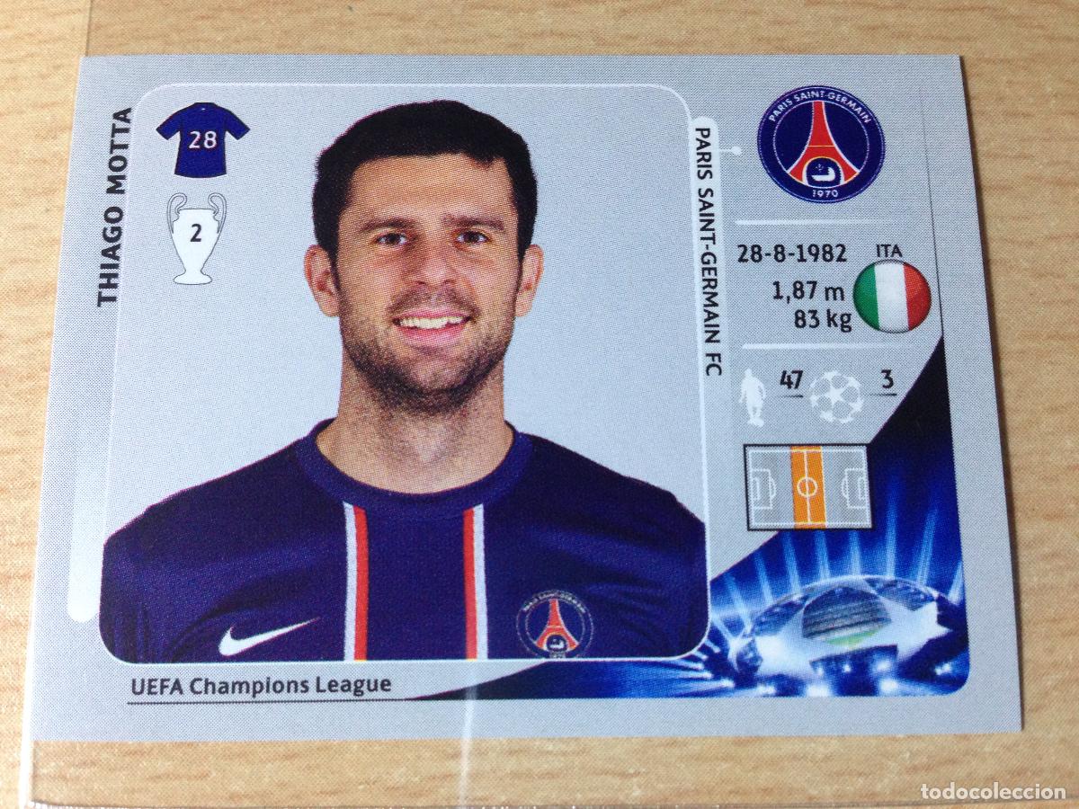 Figurine di Calcio: 2012-2013 - 59 THIAGO MOTTA - PARIS SAINT-GERMAIN FC - PANINI CHAMPIONS LEAGUE