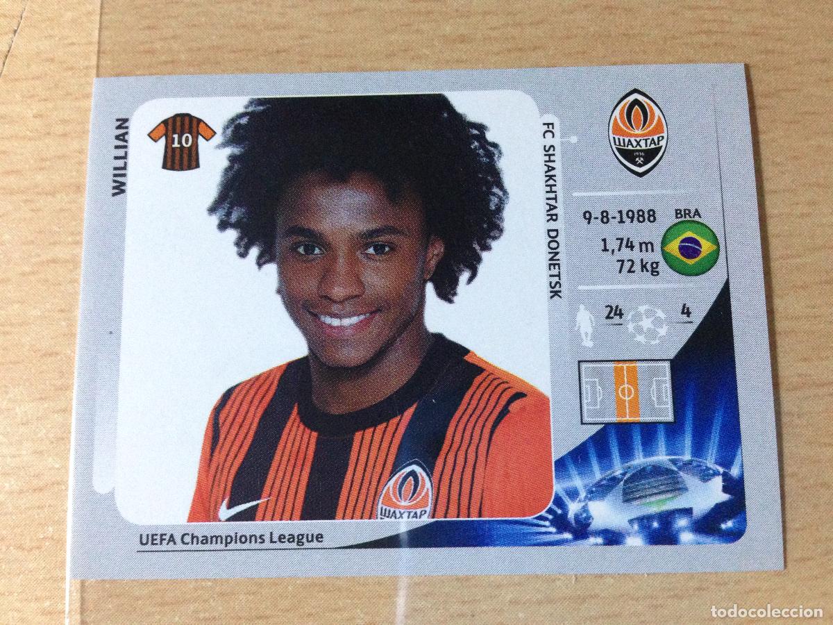 Figurine di Calcio: 2012-2013 - 331 WILLIAN - FC SHAKHTAR DONETSK - PANINI CHAMPIONS LEAGUE