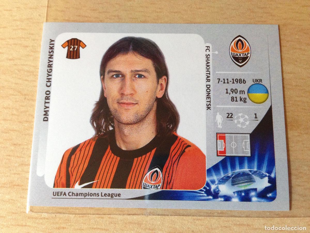 Figurine di Calcio: 2012-2013 - 320 DMYTRO CHYGRYNSKIY - FC SHAKHTAR DONETSK - PANINI CHAMPIONS LEAGUE