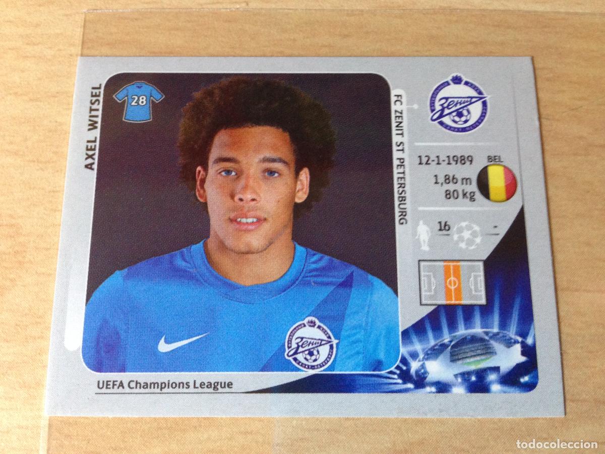 Figurine di Calcio: 2012-2013 - 186 AXEL WITSEL - FC ZENIT ST PETERSBURG - PANINI CHAMPIONS LEAGUE