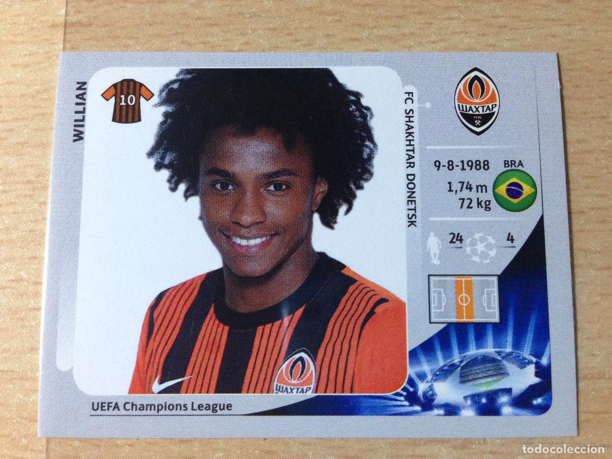 Figurine di Calcio: 2012-2013 - 331 WILLIAN - FC SHAKHTAR DONETSK - PANINI CHAMPIONS LEAGUE
