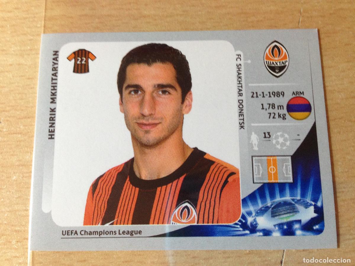 Figurine di Calcio: 2012-2013 - 330 HENRIK MKHITARYAN - FC SHAKHTAR DONETSK - PANINI CHAMPIONS LEAGUE