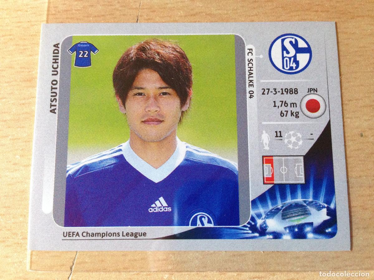 Figurine di Calcio: 2012-2013 - 108 ATSUTO UCHIDA - FC SCHALKE 04 - PANINI CHAMPIONS LEAGUE