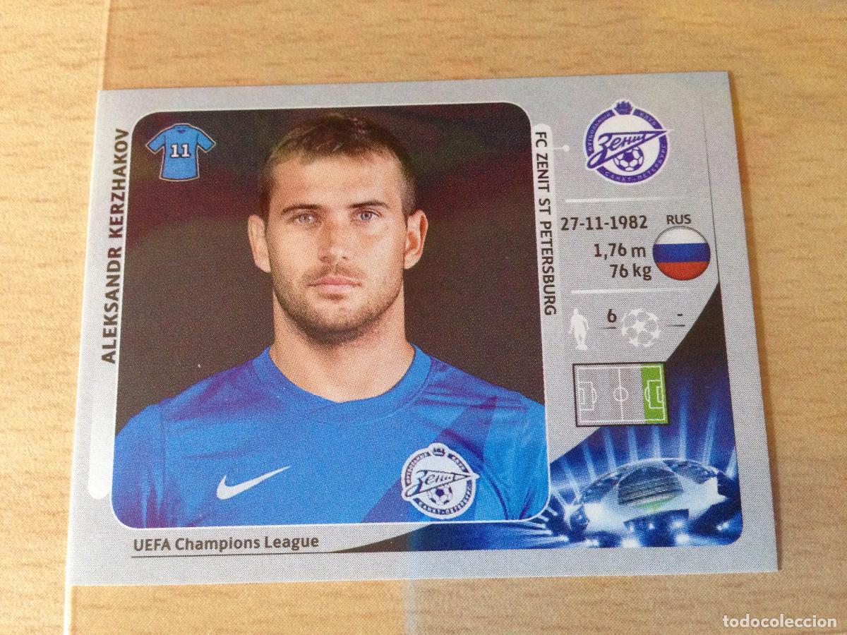 Figurine di Calcio: 2012-2013 - 190 KERZHAKOV - FC ZENIT ST PETERSBURG - PANINI CHAMPIONS LEAGUE
