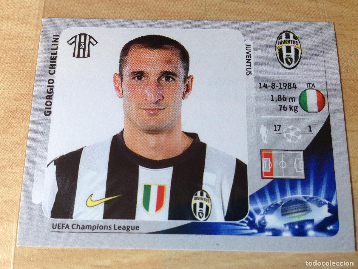Figurine di Calcio: 2012-2013 - 338 GIORGIO CHIELLINI - JUVENTUS - PANINI CHAMPIONS LEAGUE