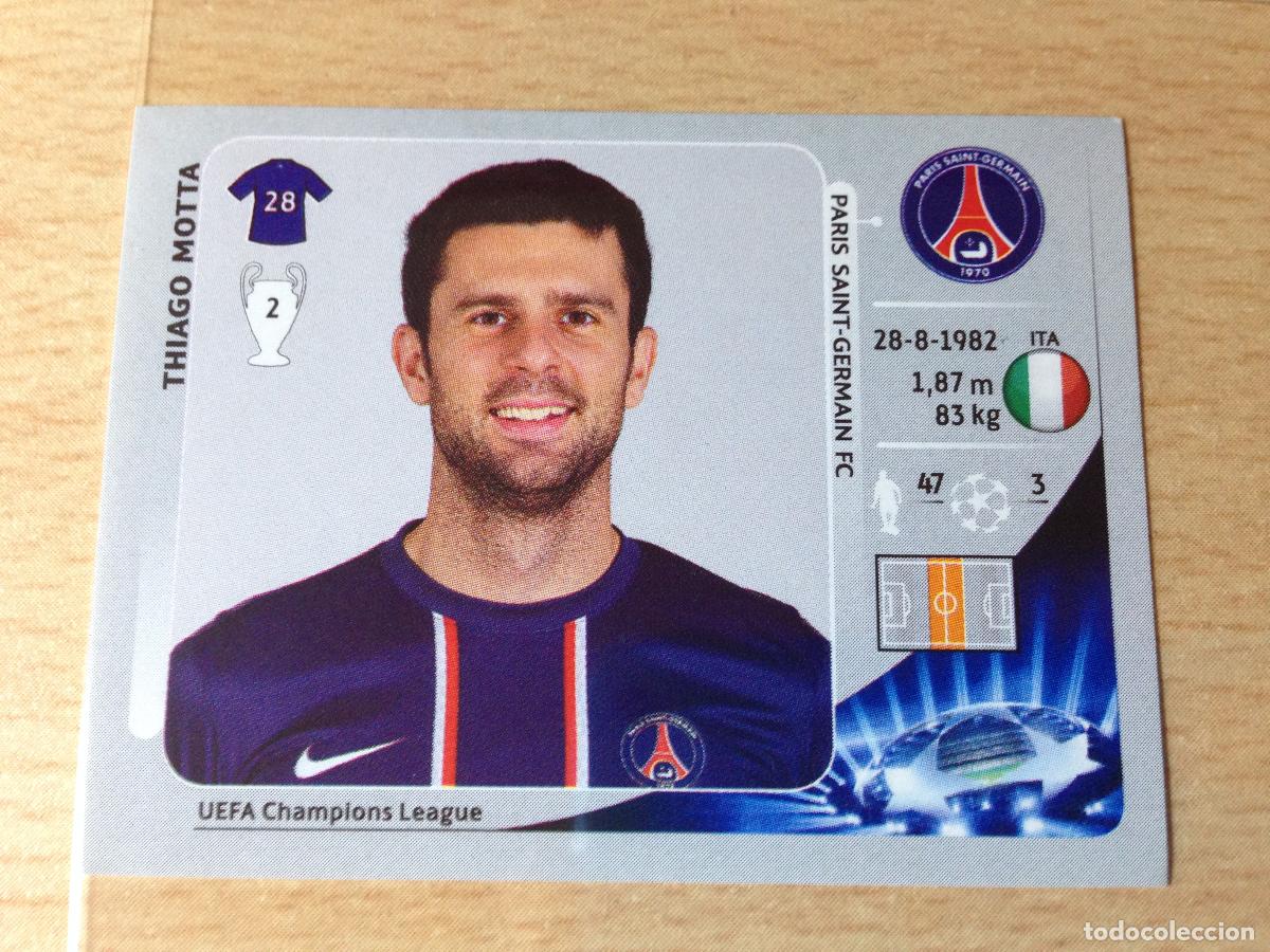 Cromos de Futebol: 2012-2013 - 59 THIAGO MOTTA - PARIS SAINT-GERMAIN FC - PANINI CHAMPIONS LEAGUE
