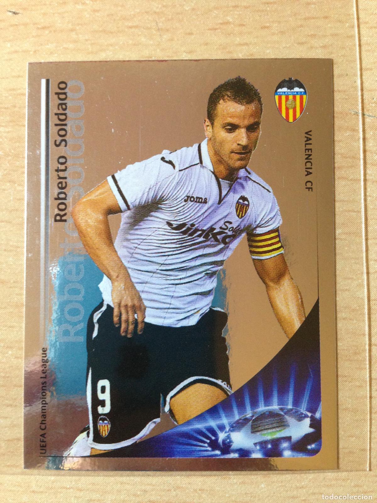 Cromos de Futebol: 2012-2013 - 407 ROBERTO SOLDADO - VALENCIA CF - PANINI CHAMPIONS LEAGUE