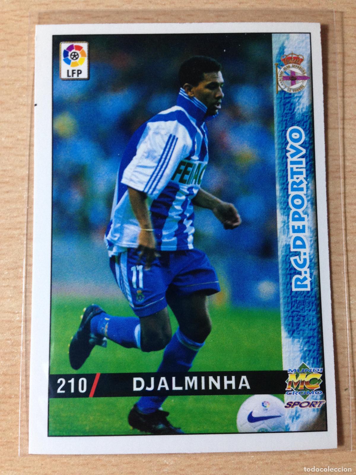 Cromos de Futebol: 1998-1999 - 210 DJALMINHA - DEPORTIVO DE LA CORU&Ntilde;A - MUNDICROMO