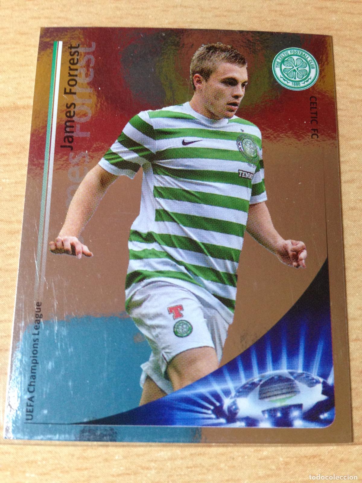 Cromos de Futebol: 2012-2013 - 515 JAMES FORREST - CELTIC FC - PANINI CHAMPIONS LEAGUE