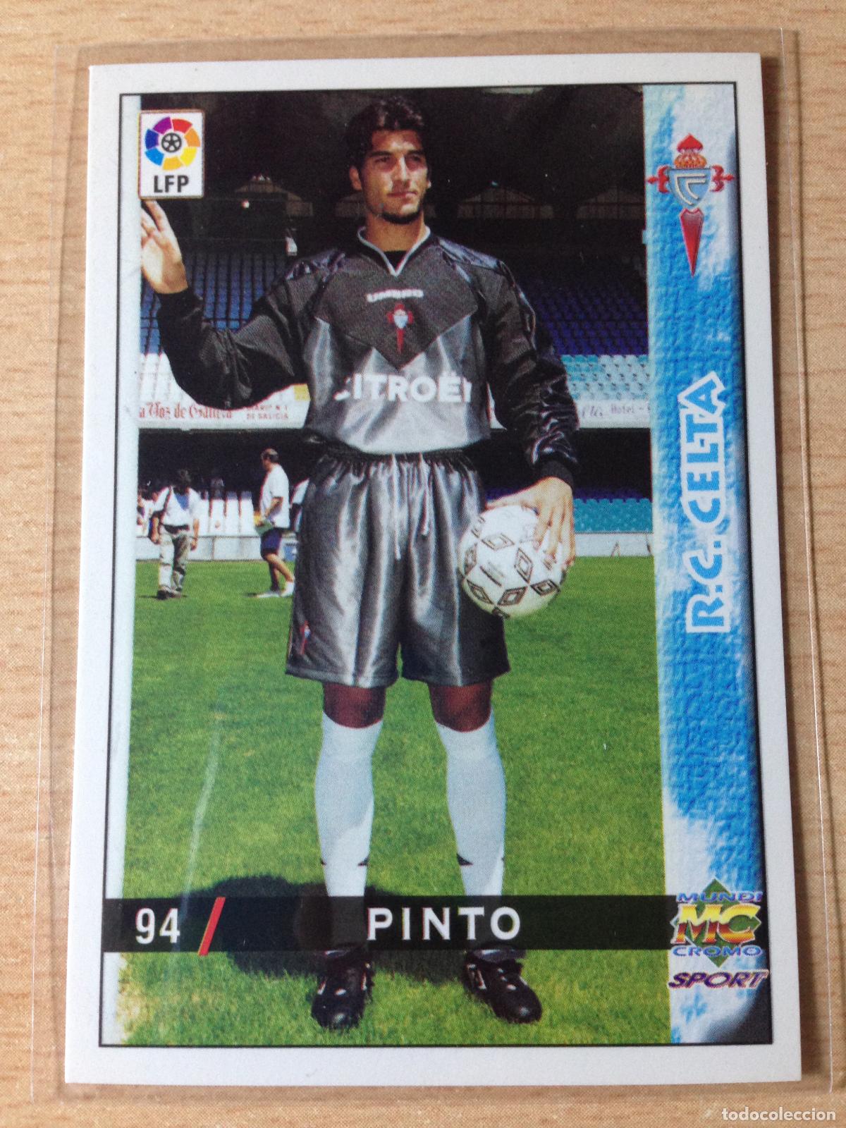 Cromos de Futebol: 1998-1999 - 94 PINTO - CELTA DE VIGO - MUNDICROMO