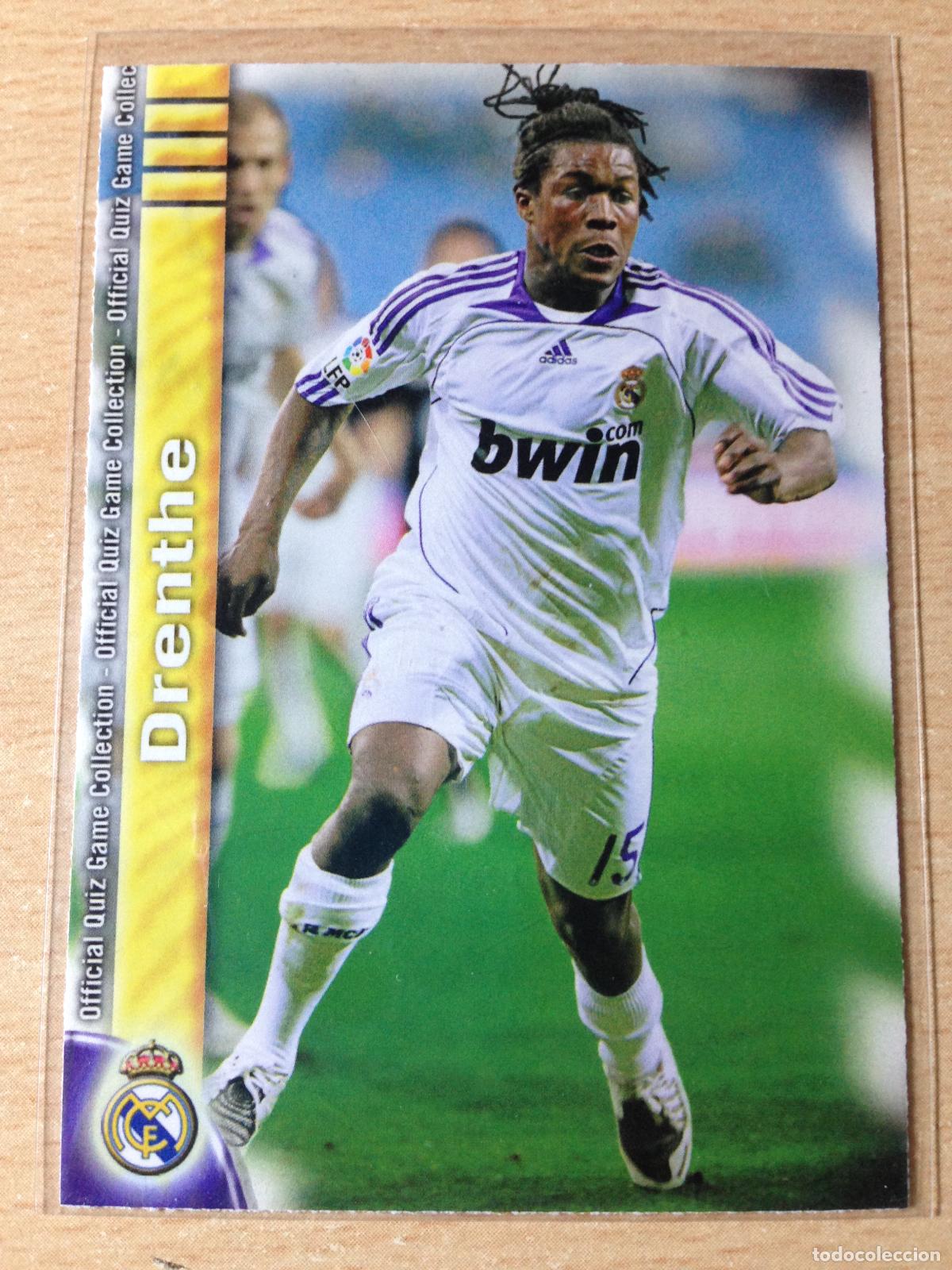 Cromos de Futebol: 2009-2010 - 643 DRENTHE - REAL MADRID - MUNDICROMO