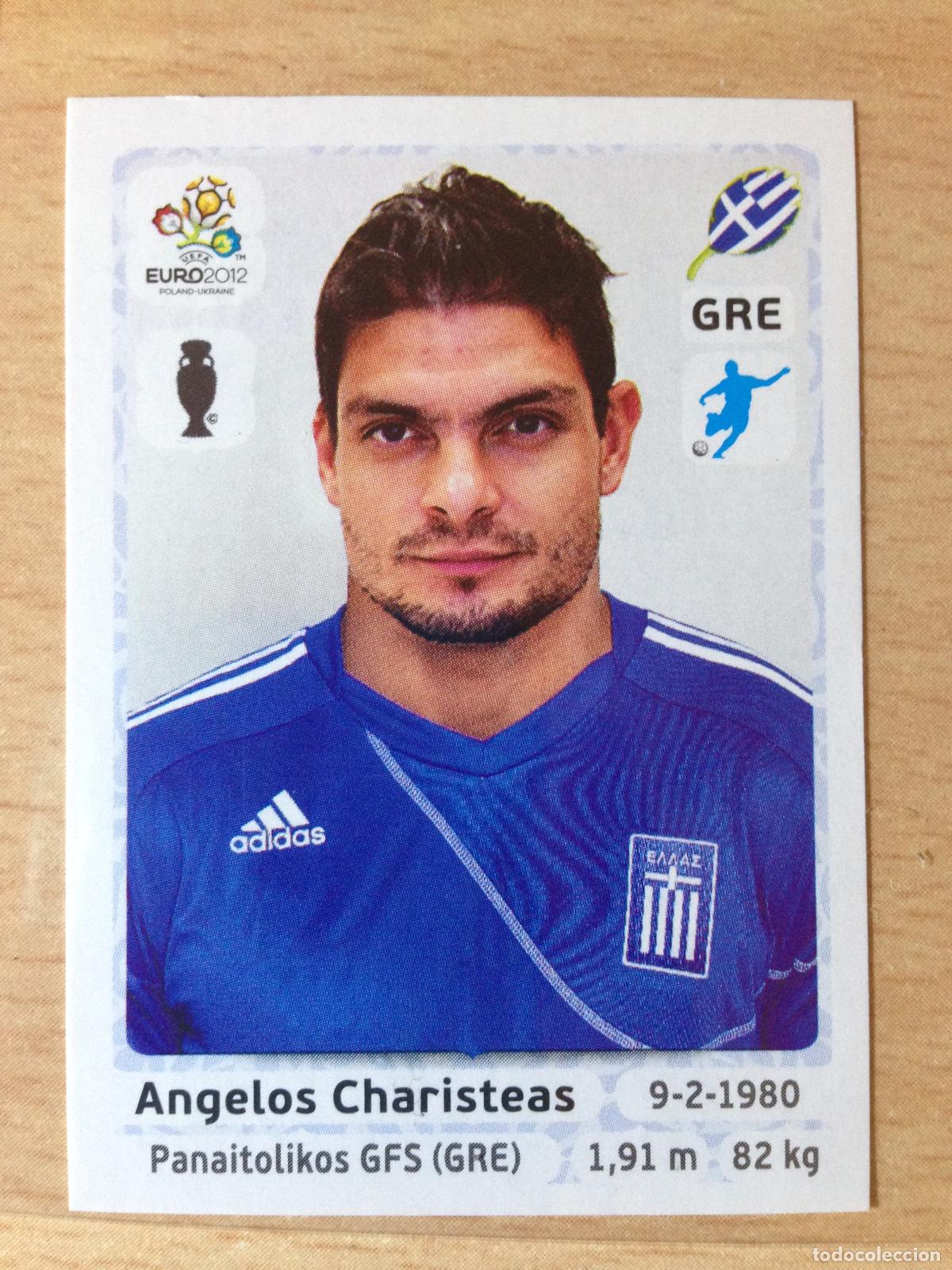 Cromos de Futebol: 2012 - 100 ANGELOS CHARISTEAS - GRECIA - PANINI UEFA EURO 2012