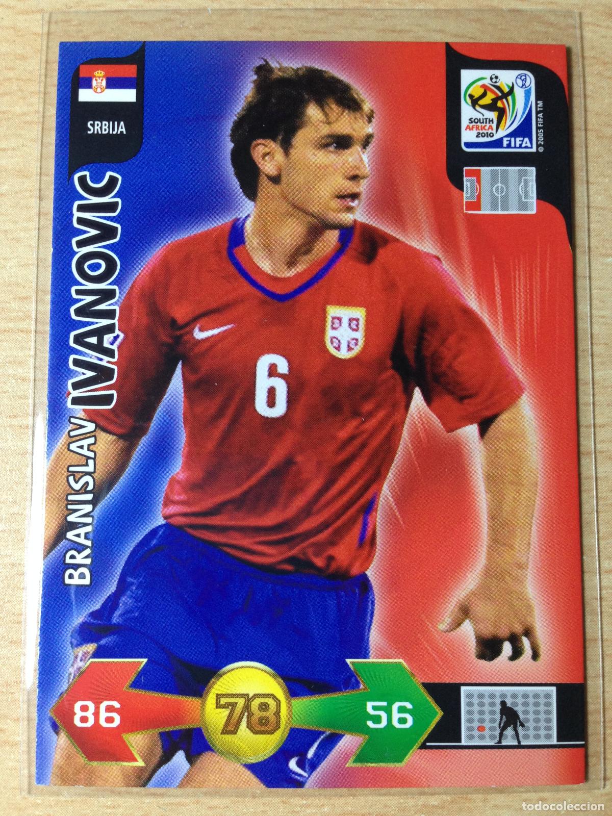 Cromos de Futebol: 2010 - BRANISLAV IVANOVIC - SERBIA - PANINI ADRENALYN FIFA WORLD CUP