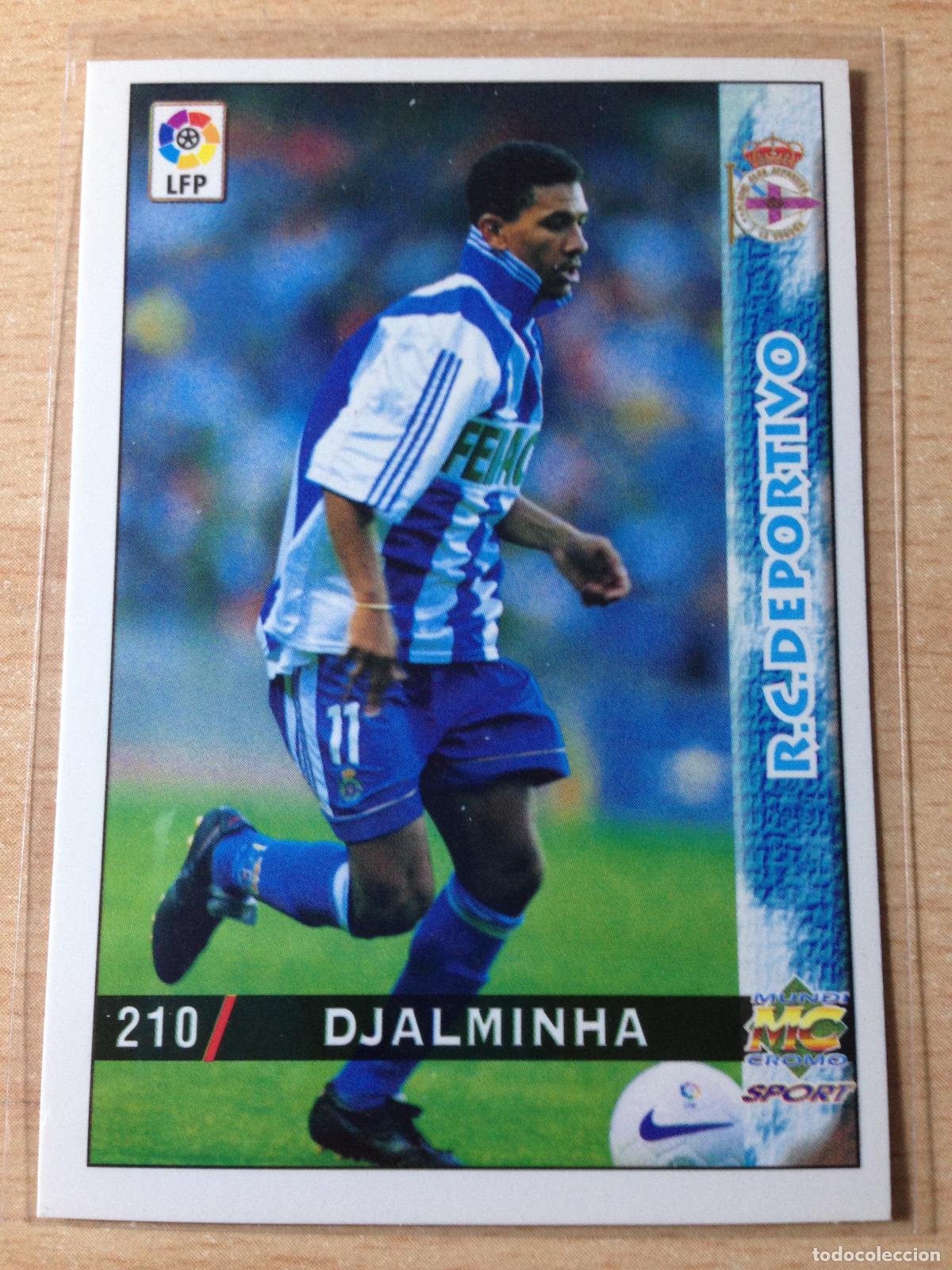 Cromos de Futebol: 1998-1999 - 210 DJALMINHA - DEPORTIVO DE LA CORU&Ntilde;A - MUNDICROMO