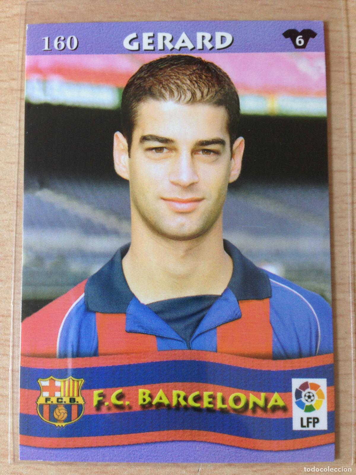 Figurine di Calcio: 2002-2003 - 160 GERARD - FC BARCELONA - MUNDICROMO TOP LIGA