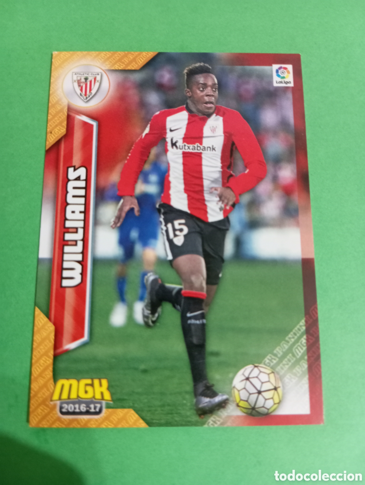 Cromos de f&uacute;tbol: Williams Athletic de Bilbao n&deg;47 / PANINI MEGACRACKS 2016/2017