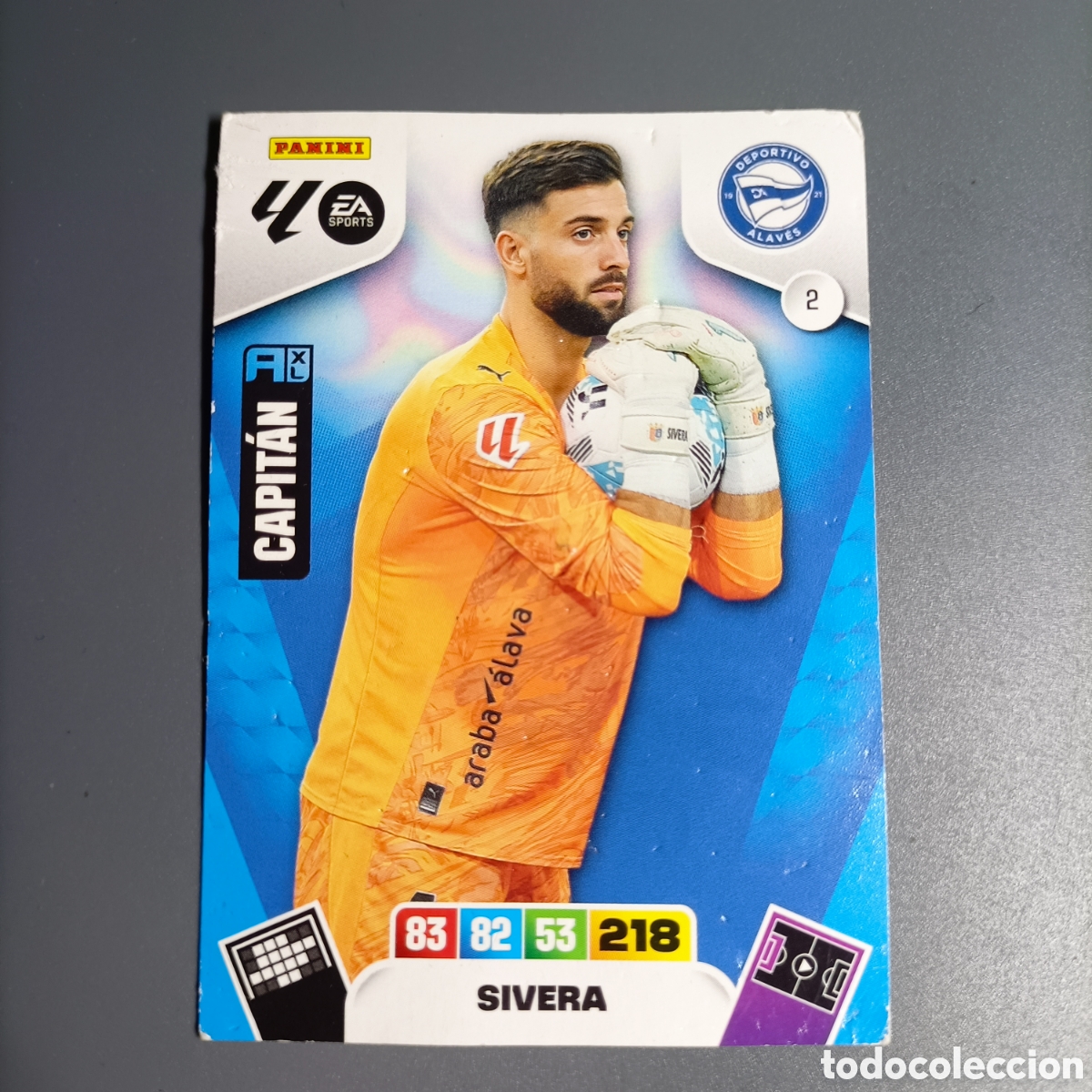 Cromos de f&uacute;tbol: ADRENALYN. LIGA 2025-2026 (ALAVES) №2 SIVERA