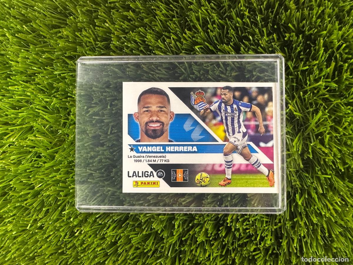 Cromos de f&uacute;tbol: N&ordm; 13A Yangel Herrera Real Sociedad Liga Este 26 27
