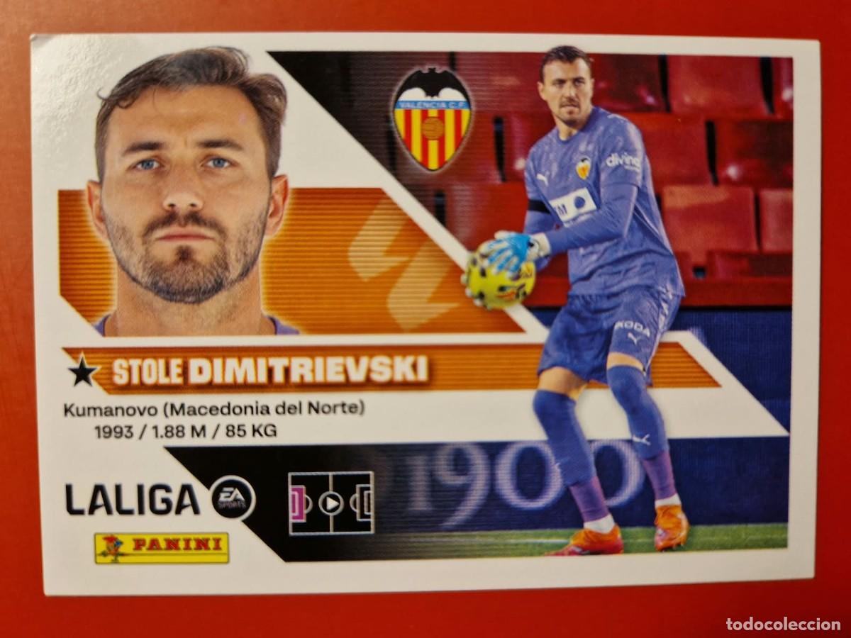 Cromos de f&uacute;tbol: STOLE DIMITRIEVSKI VALENCIA 2026-2027 26 27 SIN PEGAR