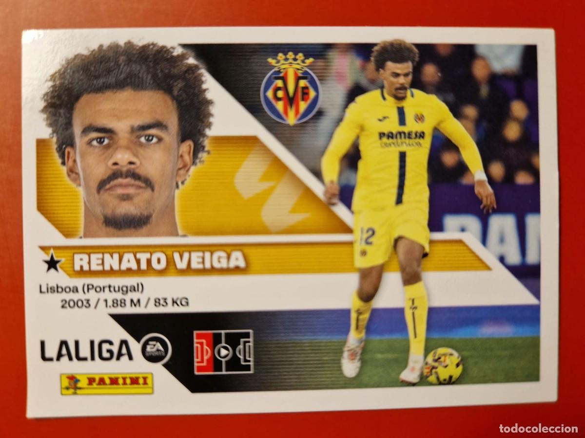 Cromos de f&uacute;tbol: RENATO VEIGA VILLAREAL 2026-2027 26 27 SIN PEGAR