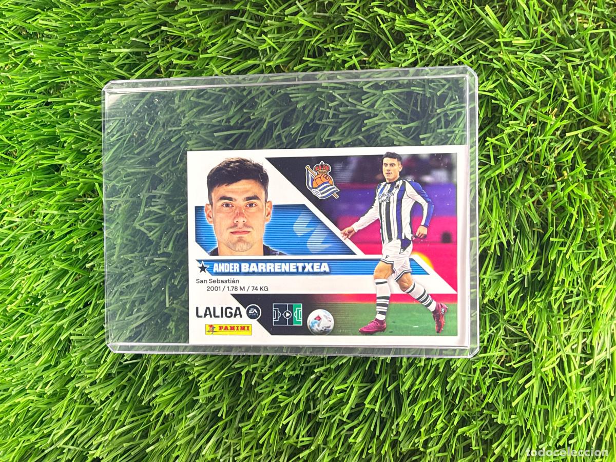 Cromos de f&uacute;tbol: N&ordm; 16 Barrenetxea Real Sociedad Liga Este 26 27