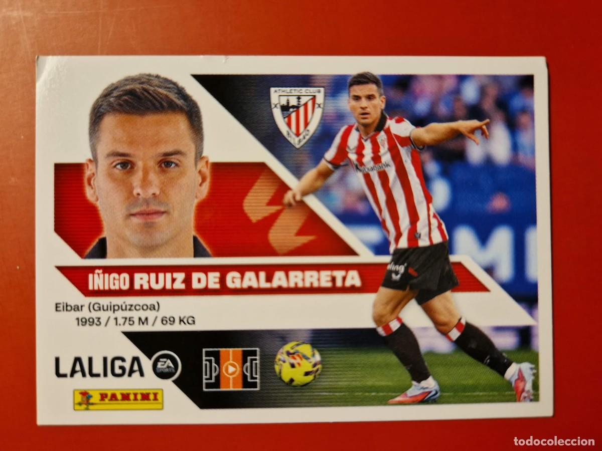 Cromos de f&uacute;tbol: I&Ntilde;IGO RUIZ DE GALARRETA ATHELTIC DE BILBAO 2026-2027 26 27 SIN PEGAR